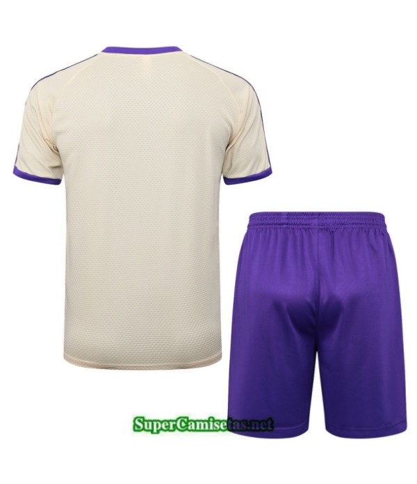 Tailandia Camiseta Kit De Entrenamiento Real Madrid Albaricoque/violeta 2025 2026 S20349