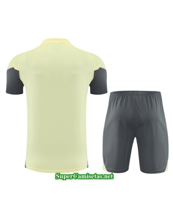 Tailandia Camiseta Kit De Entrenamiento Real Madrid Amarillo/azul Marino 2025 2026 S20319
