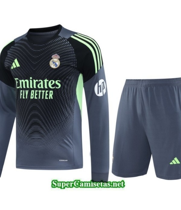 Tailandia Camiseta Kit De Entrenamiento Real Madri...