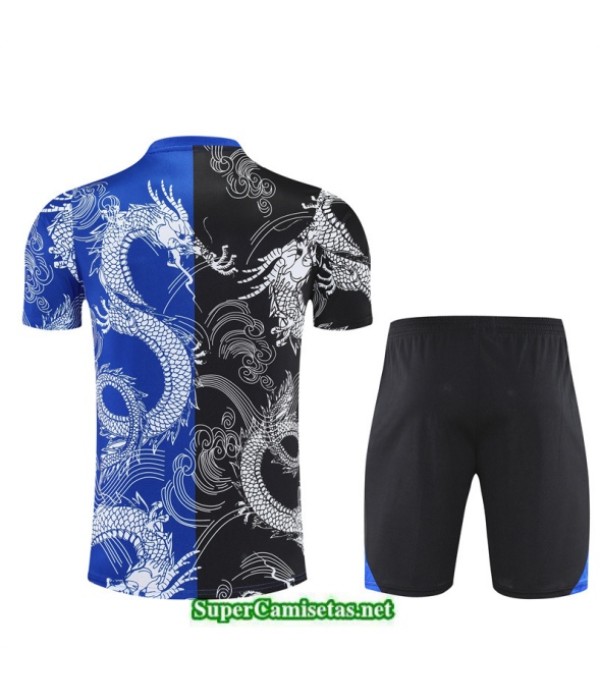 Tailandia Camiseta Kit De Entrenamiento Real Madrid Negro/azul 2025 2026 S20332
