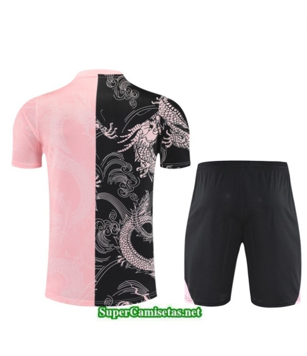 Tailandia Camiseta Kit De Entrenamiento Real Madrid Negro/rosa 2025 2026 S20300