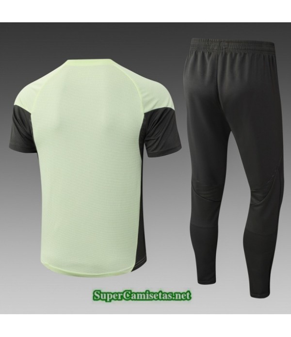 Tailandia Camiseta Kit De Entrenamiento Real Madrid Verde 2025 2026 S20337