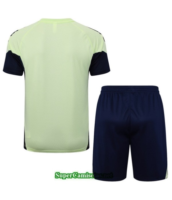 Tailandia Camiseta Kit De Entrenamiento Real Madrid Verde/azul Marino 2025 2026 S20338