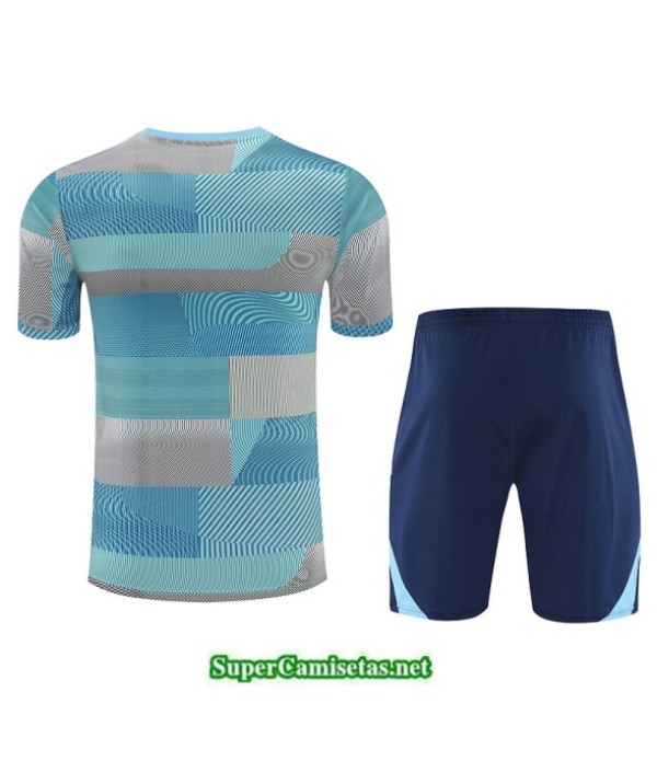 Tailandia Camiseta Kit De Entrenamiento Real Madrid Verde/azul Marino 2025 2026 S20342