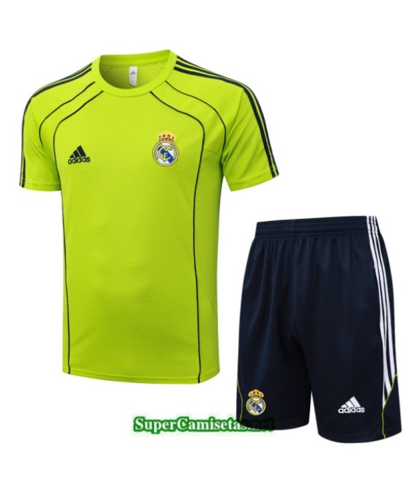Tailandia Camiseta Kit De Entrenamiento Real Madrid Verde/negro 2025 2026 S20306