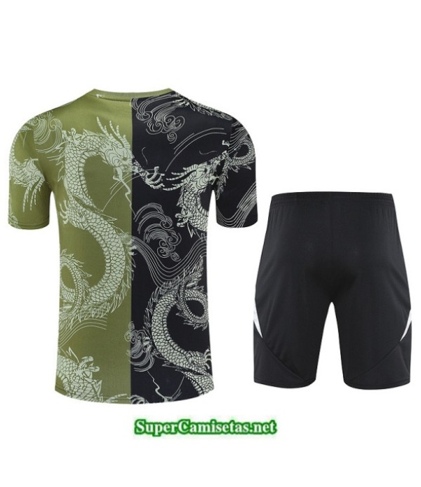 Tailandia Camiseta Kit De Entrenamiento Real Madrid Verde/negro/blanco 2025 2026 S20330