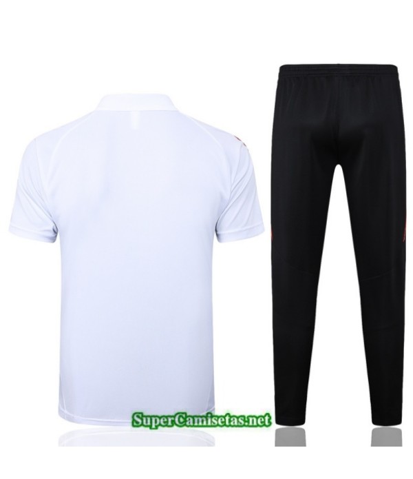 Tailandia Camiseta Kit De Entrenamiento Sc Internacional Polo Blanco/negro 2025 2026 S20137