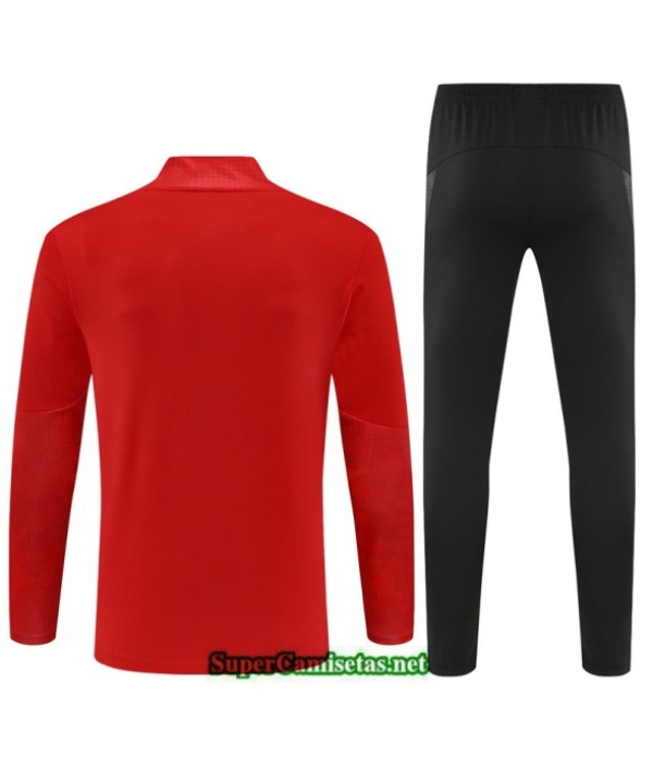 Tailandia Chandal Ac Milan Rojo/negro 2025 2026 S21673