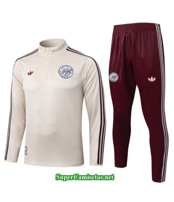 Tailandia Chandal Ajax Amarillo 2025 2026 S21311