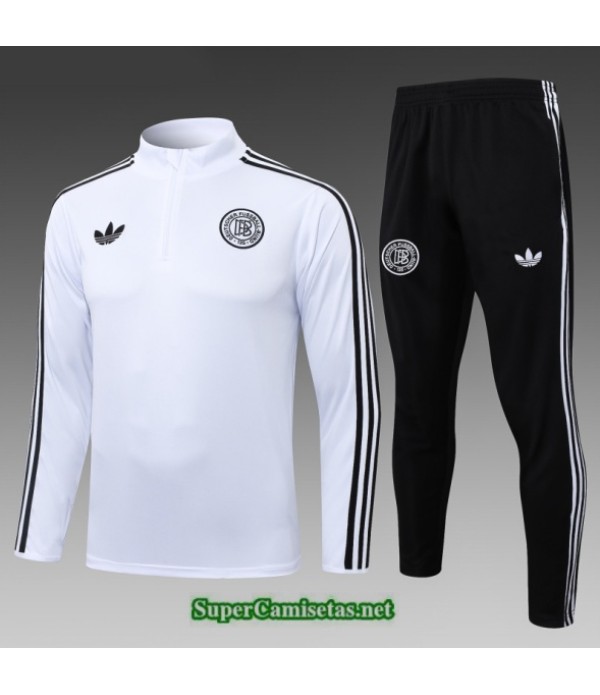 Tailandia Chandal Alemania Niño Blanco/negro 2025 2026 S21906