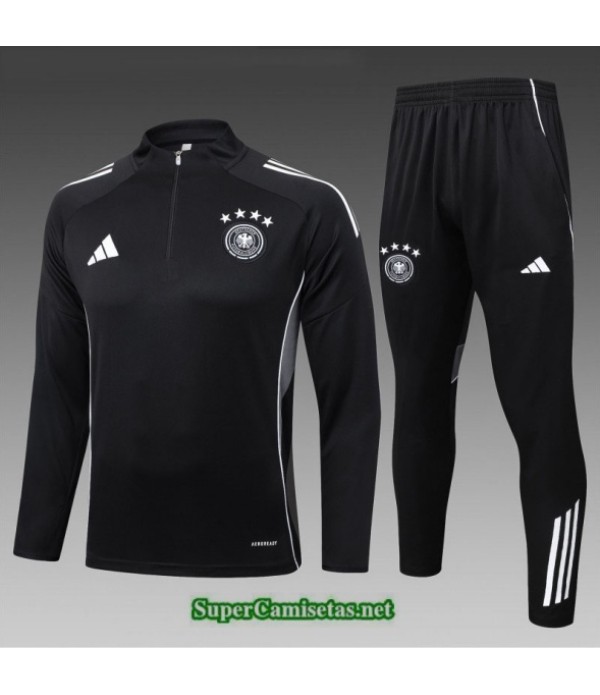 Tailandia Chandal Alemania Niño Negro 2025 2026 S21913