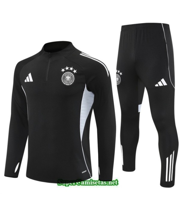 Tailandia Chandal Alemania Niño Negro/blanco 2025 2026 S21909