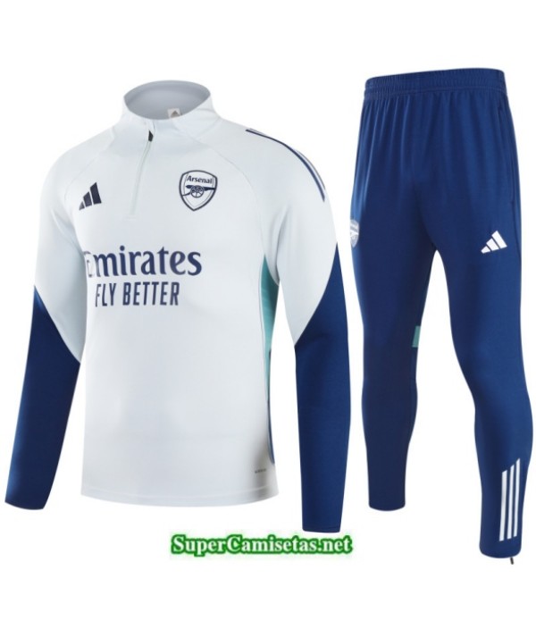 Tailandia Chandal Arsenal Gris Clair/azul Marino 2025 2026 S21656