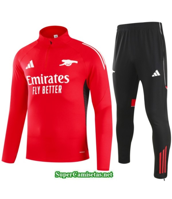 Tailandia Chandal Arsenal Rojo/negro/blanco 2025 2026 S21655