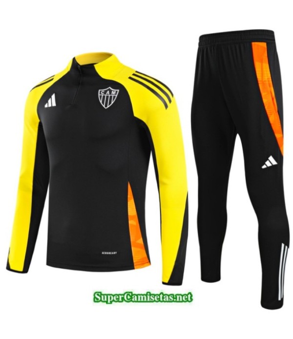 Tailandia Chandal Atletico Mineiro Niño Negro/amarillo/naranja 2025 2026 S21764