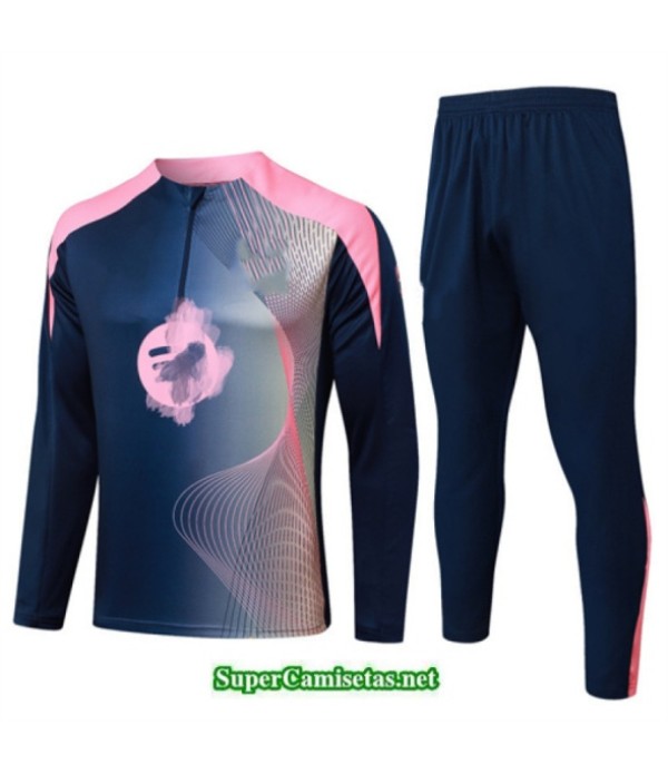 Tailandia Chandal Barcelona Azul Marino/rosa 2025 2026 S21440