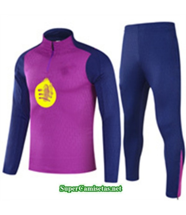 Tailandia Chandal Barcelona Niño Violeta/azul Marino 2025 2026 S21781