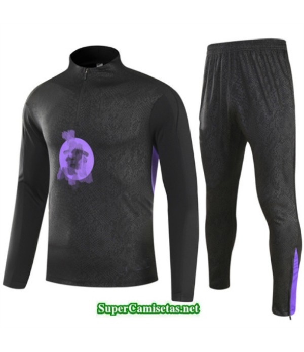 Tailandia Chandal Barcelona Negro 2025 2026 S21450