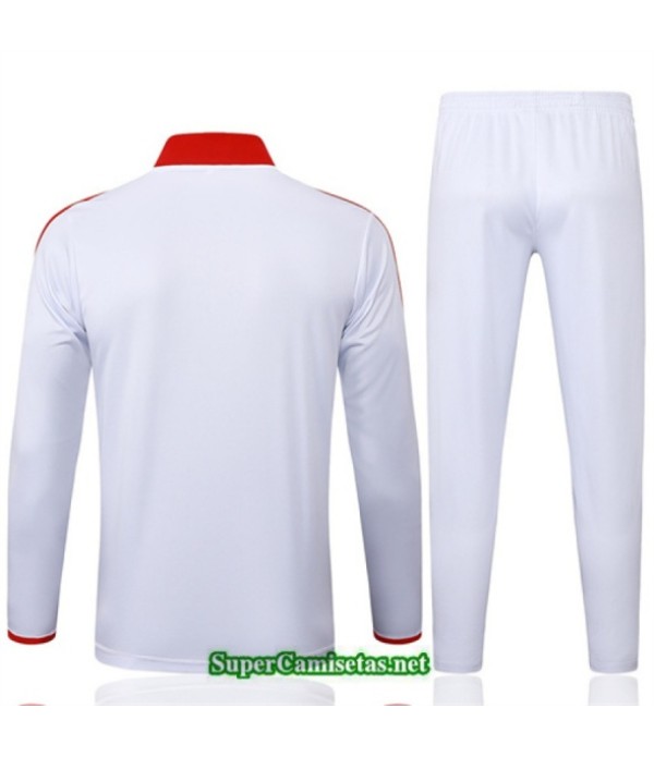 Tailandia Chandal Bayern Munich Niño Blanco/rojo 2025 2026 S21743