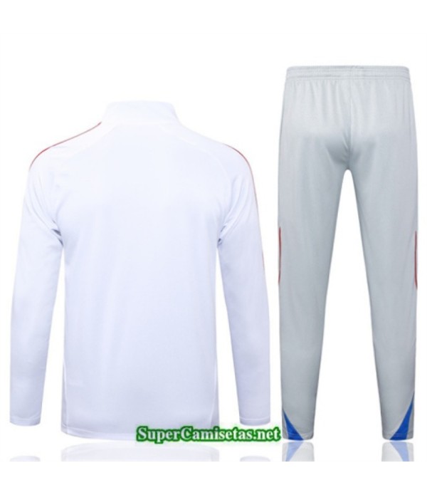 Tailandia Chandal Bayern Munich Niño Blanco/rojo/azul 2025 2026 S21741