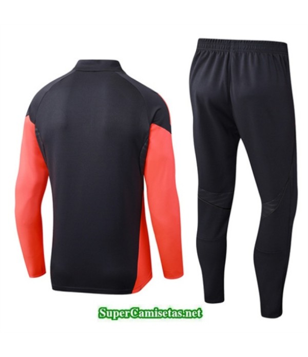 Tailandia Chandal Bayern Munich Niño Negro/naranja/rojo 2025 2026 S21746