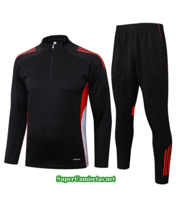 Tailandia Chandal Bayern Munich Niño Negro/rojo/blanco 2025 2026 S21748