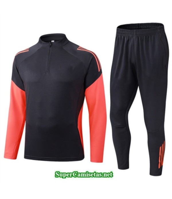 Tailandia Chandal Bayern Munich Negro/naranja/rojo 2025 2026 S21383