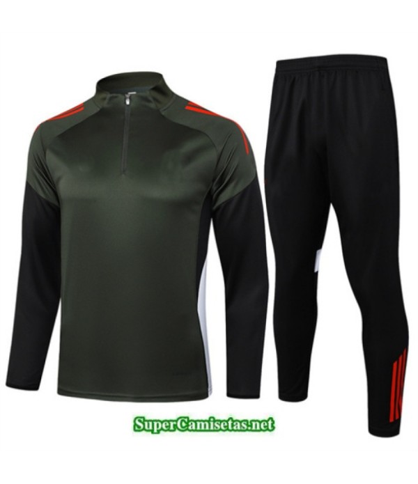 Tailandia Chandal Bayern Munich Verde/negro/rojo 2025 2026 S21394