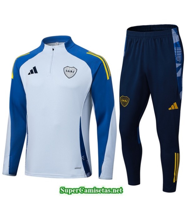 Tailandia Chandal Boca Juniors Blanco/azul/amarillo 2025 2026 S21322