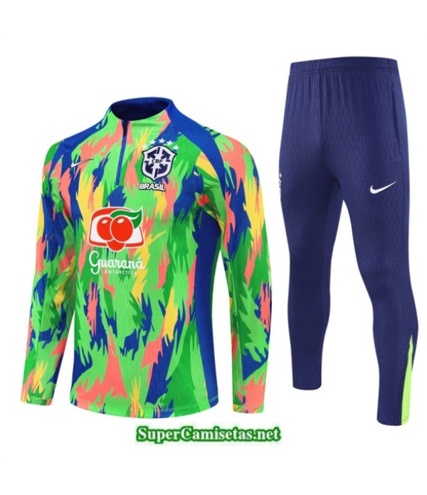 Tailandia Chandal Brasil Niño Azul/verde 2025 2026 S21923