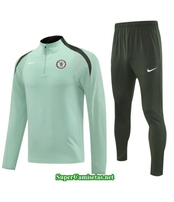 Tailandia Chandal Chelsea Niño Verde 2025 2026 S21942