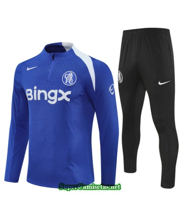 Tailandia Chandal Chelsea Player Azul/blanco 2025 2026 S21657