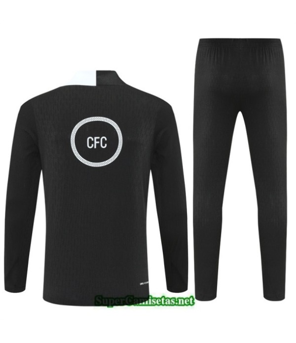 Tailandia Chandal Chelsea Player Negro/blanco 2025 2026 S21658