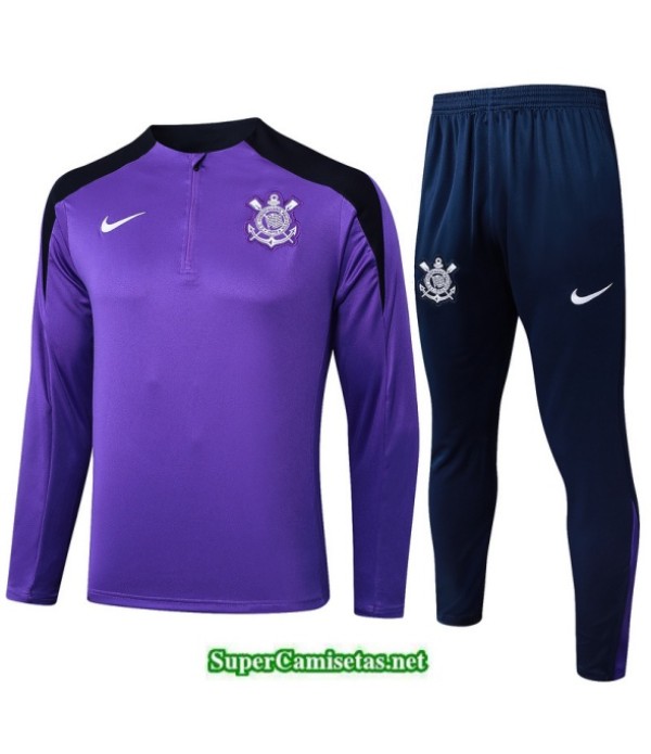 Tailandia Chandal Corinthians Violeta/azul Marino 2025 2026 S21331