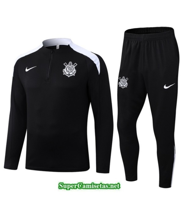 Tailandia Chandal Corinthians Negro/blanco 2025 2026 S21329