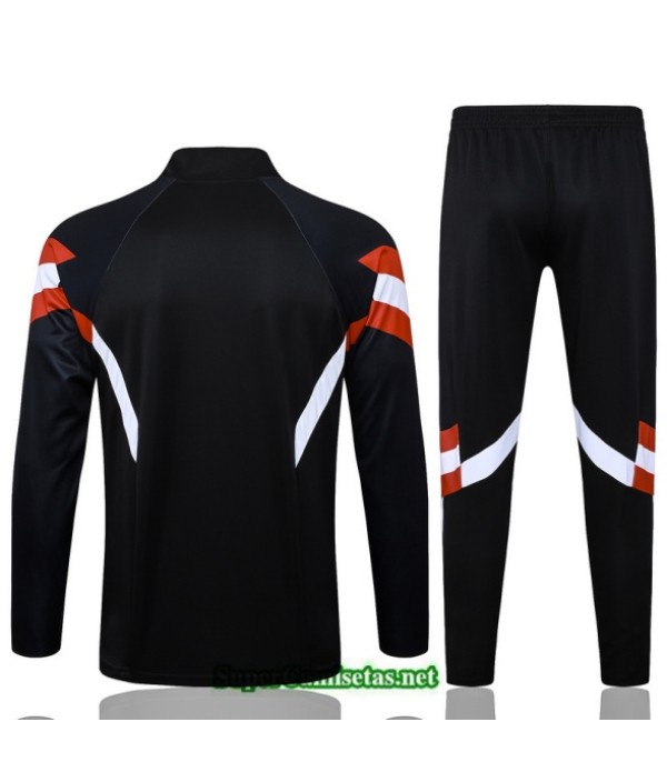 Tailandia Chandal Flamengo Negro/blanco/naranja 2025 2026 S21339