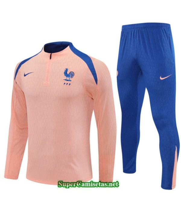 Tailandia Chandal Francia Niño Player Rosa/azul 2025 2026 S21927