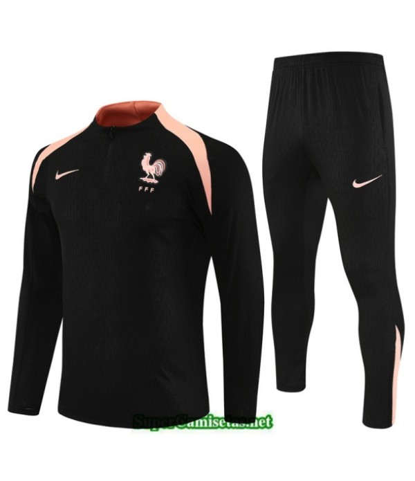 Tailandia Chandal Francia Negro/rosa 2025 2026 S21624