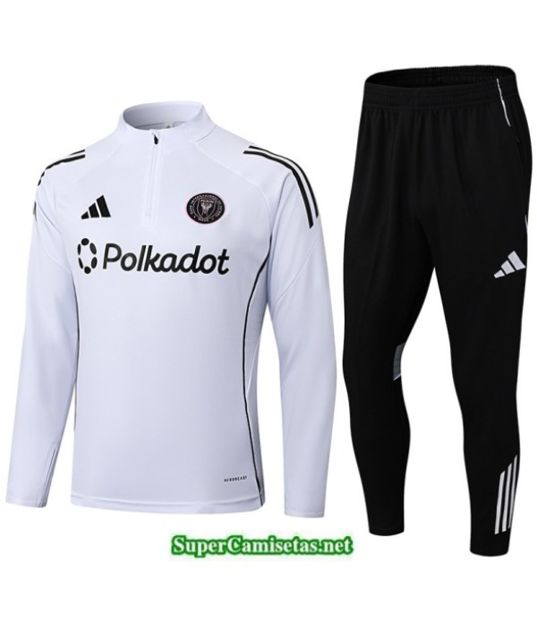 Tailandia Chandal Inter Miami Blanco/negro 2025 2026 S21352
