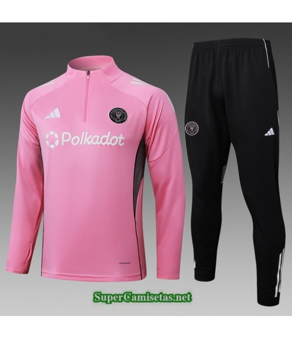 Tailandia Chandal Inter Miami Niño Rosa/negro 2025 2026 S21728