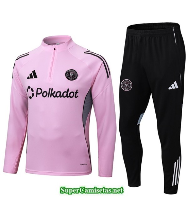 Tailandia Chandal Inter Miami Rosa/negro 2025 2026 S21356