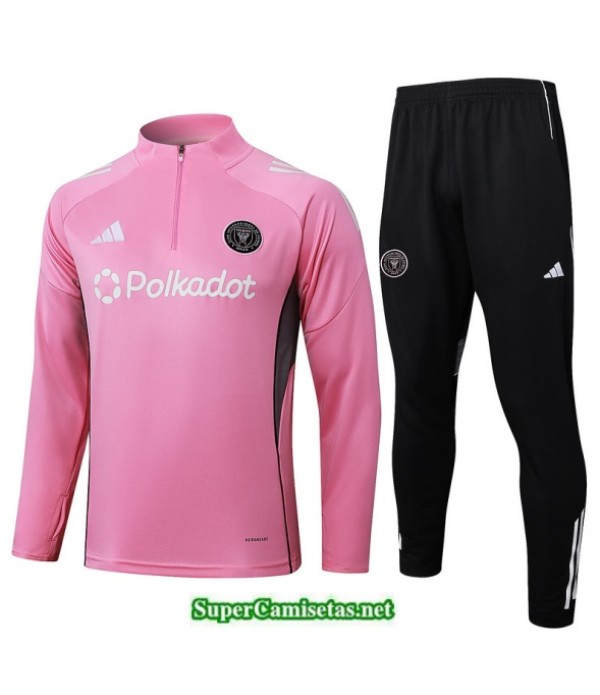 Tailandia Chandal Inter Miami Rosa/negro 2025 2026 S21357