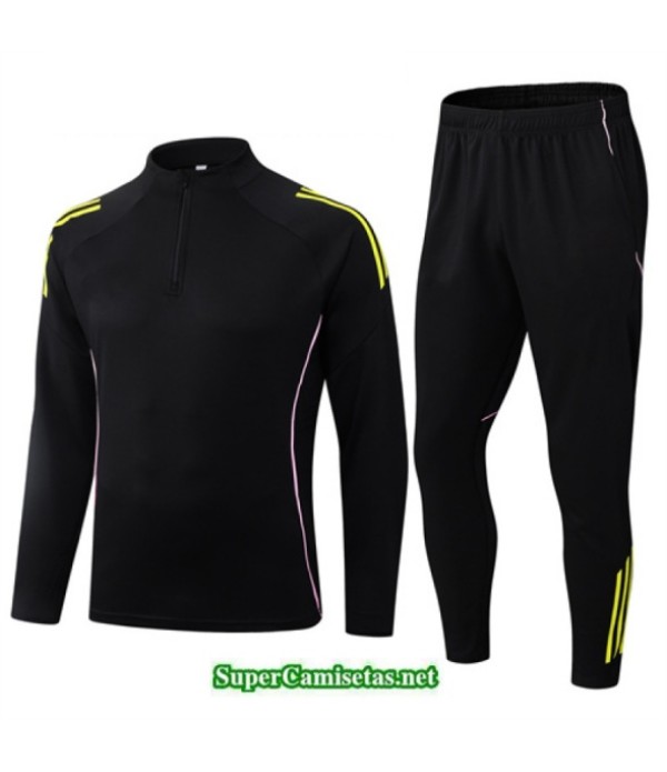 Tailandia Chandal Juventus Niño Negro/rosa/amarillo 2025 2026 S21961
