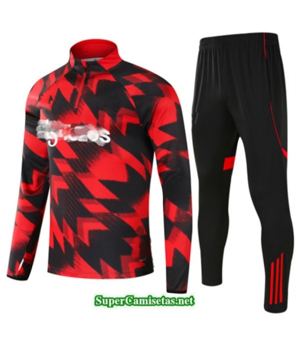 Tailandia Chandal Manchester United Rojo/negro 2025 2026 S21671