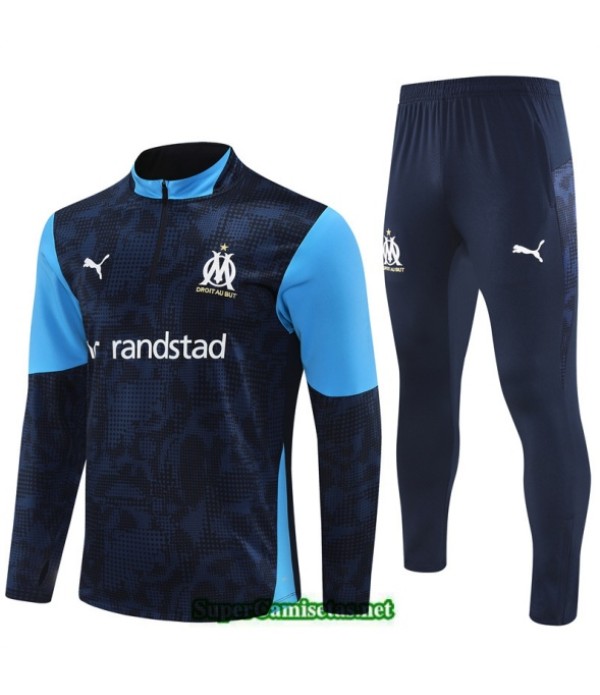 Tailandia Chandal Marsella Niño Azul Marino 2025 2026 S21870