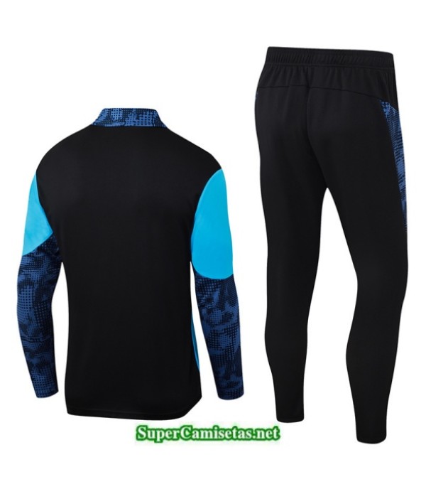 Tailandia Chandal Marsella Negro/azul 2025 2026 S21559