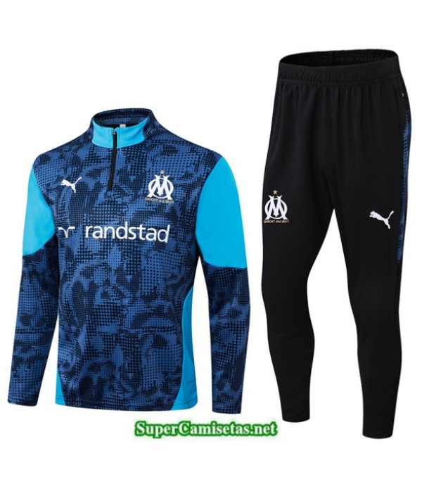 Tailandia Chandal Marsella Negro/azul 2025 2026 S21559