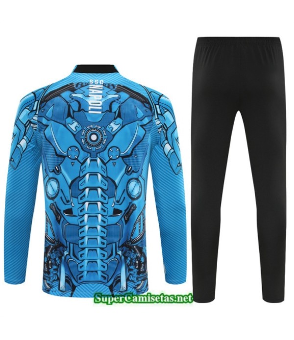 Tailandia Chandal Napoli Azul/negro 2025 2026 S21706