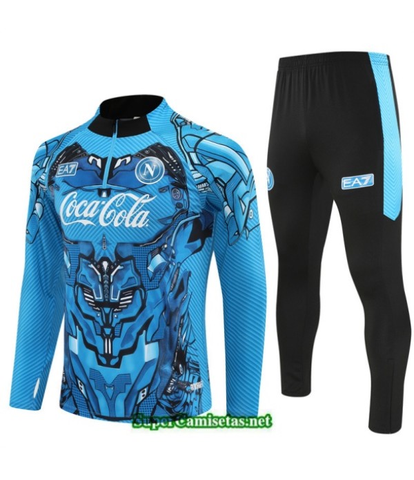 Tailandia Chandal Napoli Azul/negro 2025 2026 S217...