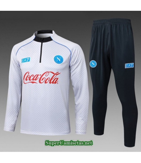 Tailandia Chandal Napoli Niño Blanco 2025 2026 S21972